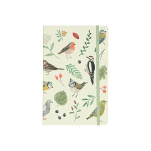 Notebook with birds