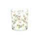 Glass tealight holder, bees