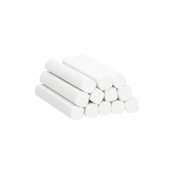 Craies pour tableau, 12 pièces, blanc Craies pour tableau, 12 pièces, blanc