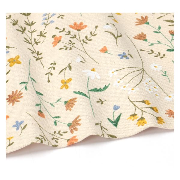 Chemin de table, coton bio GOTS, fleurs sauvages, 50 x 145 cm Chemin de table, coton bio GOTS, fleurs sauvages, 50 x 145 cm