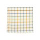 Napkin, GOTS organic cotton, checkered, 40 x 40 cm