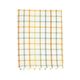 Table runner, GOTS organic cotton, checkered, 50 x 145 cm