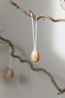 Holz-Eier mit Blumen,  4 Stück
