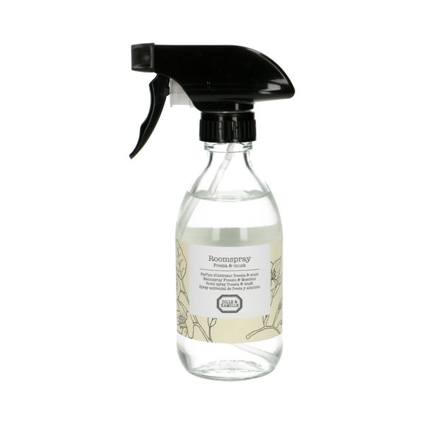 Roomspray, fresia en musk, 250 ml