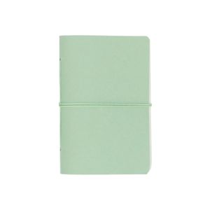 A6 green notebook