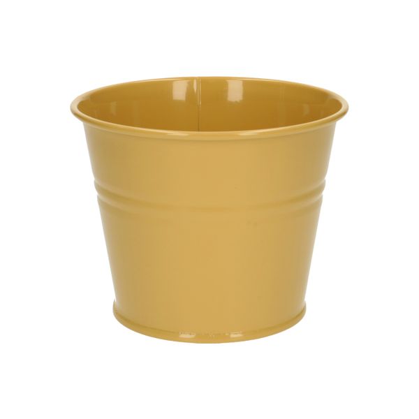Bloempot, zink, zandkleur,Ø 14,5 cm