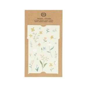 Sticker sheet, flowers