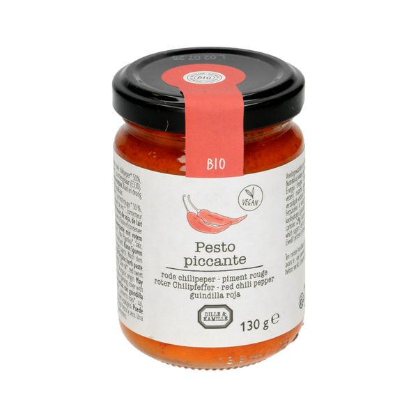 Image of Pesto piccante, biologisch, vegan, 130 gram