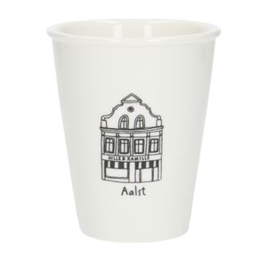 Mug facade, Aalst, porcelain