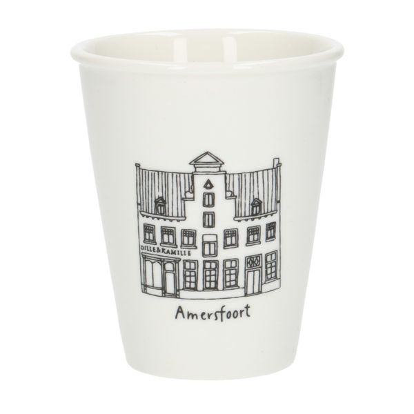 Mug facade, Amersfoort, porcelain