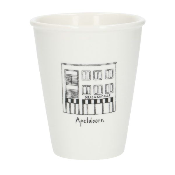 Mug facade, Apeldoorn, porcelain