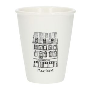 Mug facade, Maastricht, porcelain, 200 ml