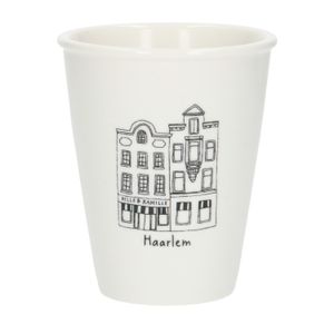 Mug facade, Haarlem, porcelain, 200 ml