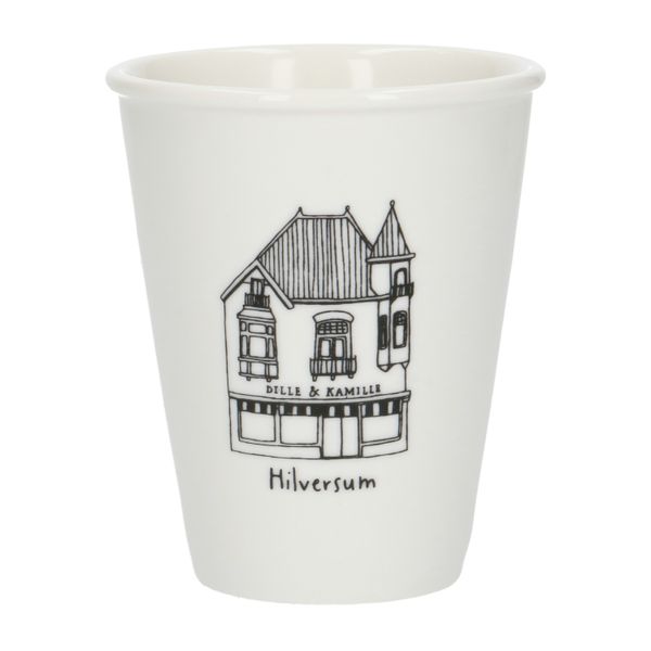 Mug facade, Hilversum, porcelain