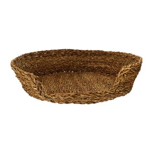 Sea grass dog basket, 70 x 60 x 18 cm