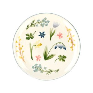 Assiette printemps, céramique, 50 ans Dille & Kamille, Ø 22 cm