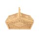 Straight rattan picnic hamper