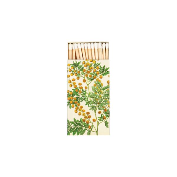 Lucifers, gele bloemen Lucifers, gele bloemen