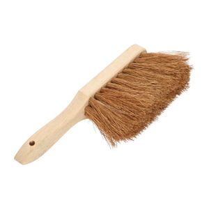 Rubberwood and coconut fibre brush