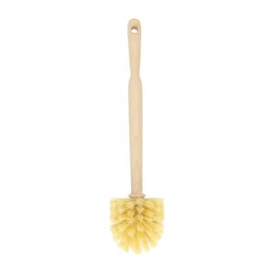 Beechwood and tampico toilet brush