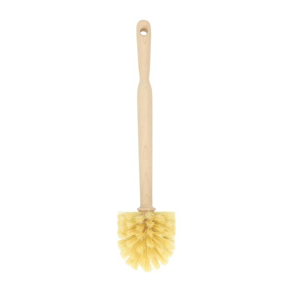 Beechwood and tampico toilet brush