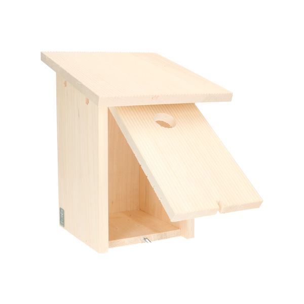 FSC alder wood nesting box for blue tits, 18.5 x 20 x 26 cm