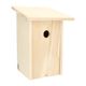 FSC alder wood nesting box for coal tits, 21 x 22.5 x 32 cm