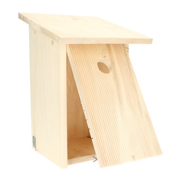 FSC alder wood nesting box for coal tits, 21 x 22.5 x 32 cm