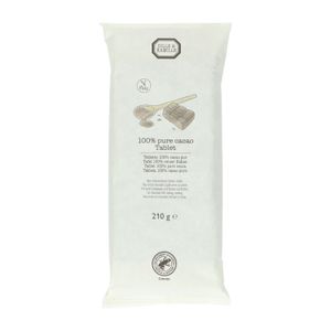 Organic chocolate for hot chocolate, 100% cocoa, 210 g