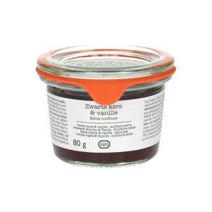 Black cherry/vanilla jam, 80 g