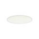 Organic, porcelain breakfast plate with blue spots, Ø 20 cm