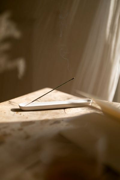 Porcelain incense holder