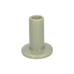 Bougeoir, porcelaine, vert clair, modèle haut Bougeoir, porcelaine, vert clair, modèle haut