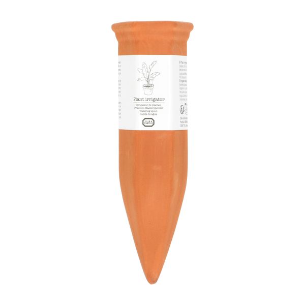 Plant drip irrigator, terracotta, 17.5 cm