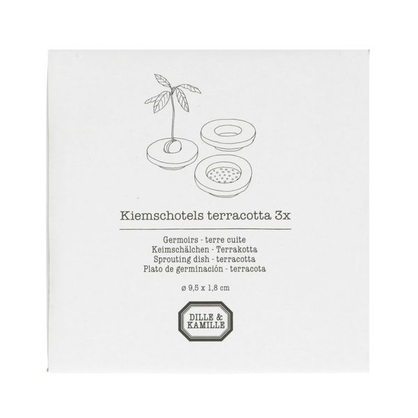 Kiemschotel, Ø 9,5 cm, 3 stuks Kiemschotel, Ø 9,5 cm, 3 stuks