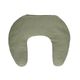 Coussin en noyaux de cerises pour les cervicales, coton bio GOTS, 35 x 35 cm