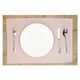Placemat geribbeld, GOTS bio-katoen, violet, 35 x 50 cm Placemat geribbeld, GOTS bio-katoen, violet, 35 x 50 cm