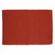 Placemat ribcord, GOTS organic cotton, burgundy, 35 x 50 cm