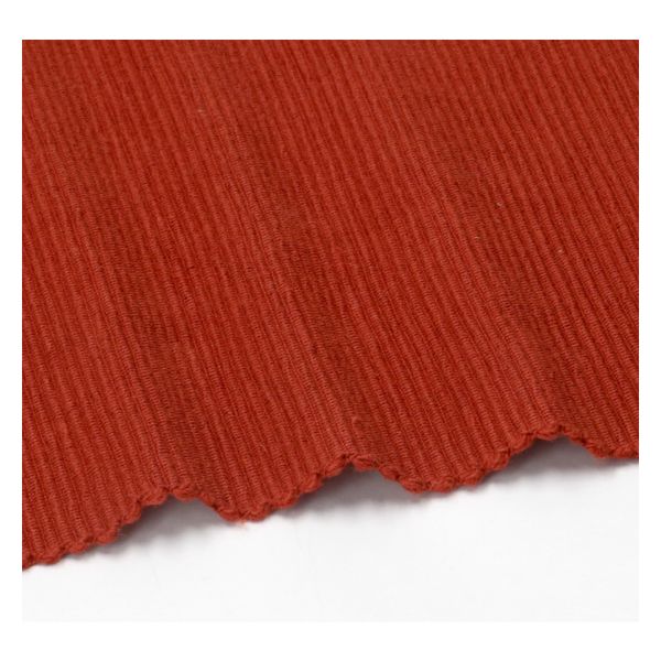 Placemat ribcord, GOTS organic cotton, burgundy, 35 x 50 cm