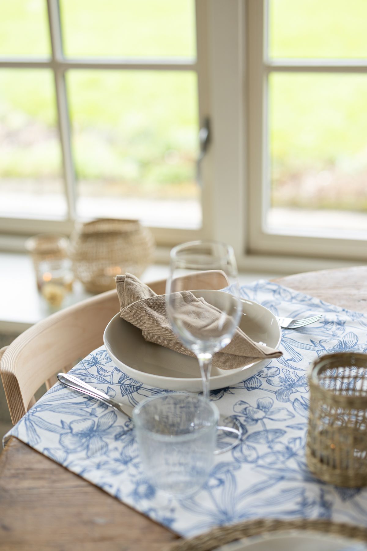 Chemin De Table été Motif Citrons Et Feuilles – Décoration De Table Bleu Citron 33x183 Cm – Pour Cuisine, Salle à Manger, Fêtes Et Vacances - 6
