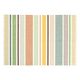 Placemat ribcord, GOTS organic cotton, multicoloured, striped, 35 x 50 cm