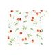 Organic cotton pot holder with cherry motif, 20 x 20 cm