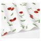 Placemat ribcord, GOTS organic cotton, cherries, 35 x 50 cm