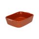 Terracotta oven dish, 20 x 27 cm