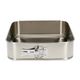 Moule à manqué, carré, inox recyclé, sans PFAS, 26 x 26 cm Moule à manqué, carré, inox recyclé, sans PFAS, 26 x 26 cm