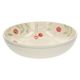 Earthenware serving dish with cherry motif, Ø 28 cm