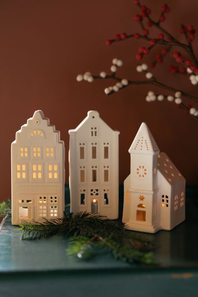 Porcelain Church Tealight Porcelain Church Tealight