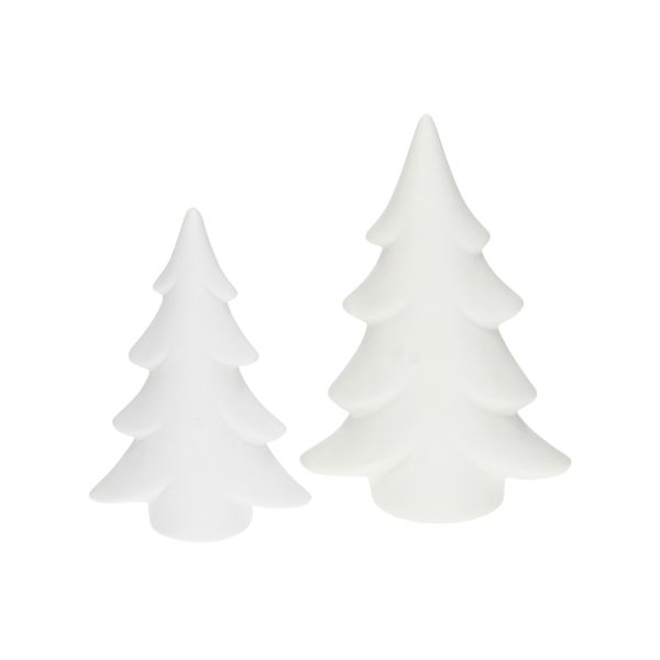 Dennenboom, porselein, klein, 10,5 cm Dennenboom, porselein, klein, 10,5 cm