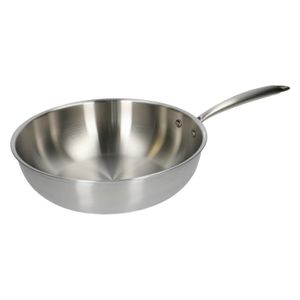 Wok 3 couches, ø 28 cm, inox