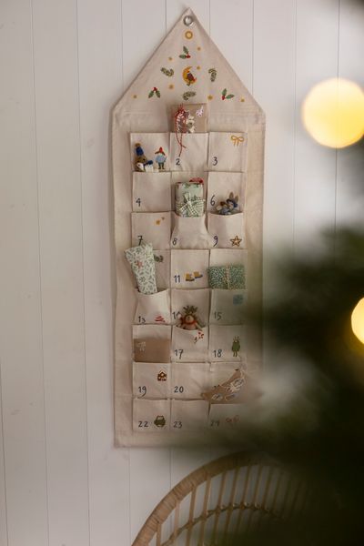 Suspension de Noël, hérisson, feutrine, env. 7,5 cm